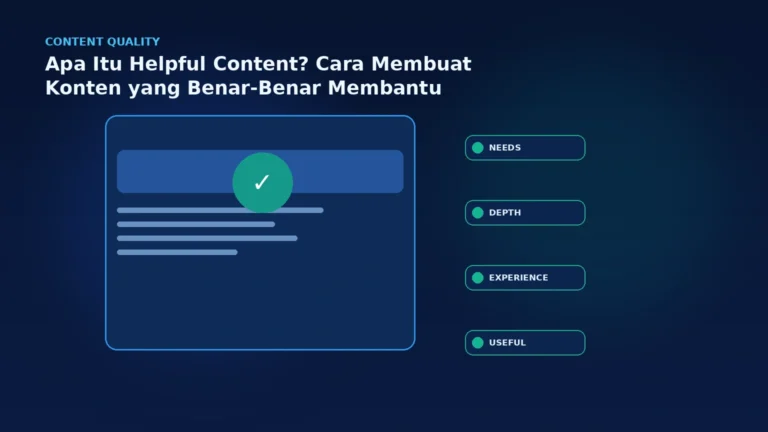 Apa Itu Helpful Content? Cara Membuat Konten yang Benar-Benar Membantu Pengguna