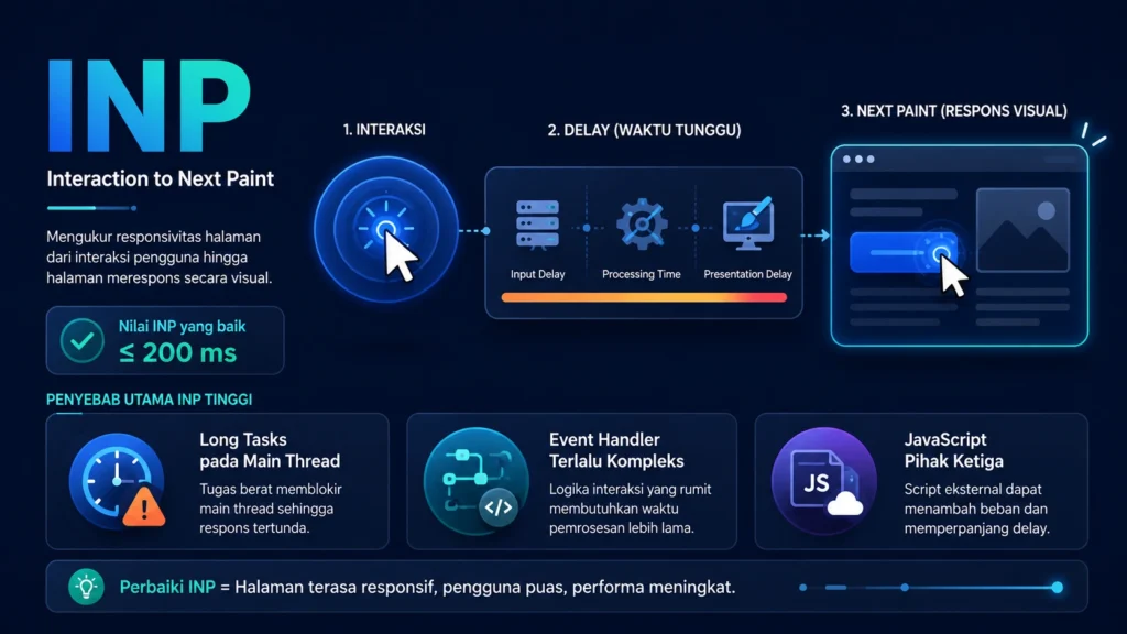 Apa Itu INP? Cara Memahami Interaction to Next Paint dan Memperbaikinya