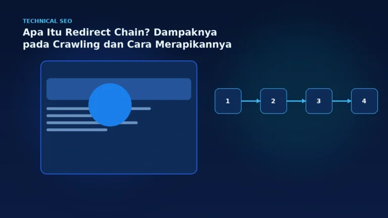 Apa Itu Redirect Chain? Dampaknya pada Crawling dan Cara Merapikannya