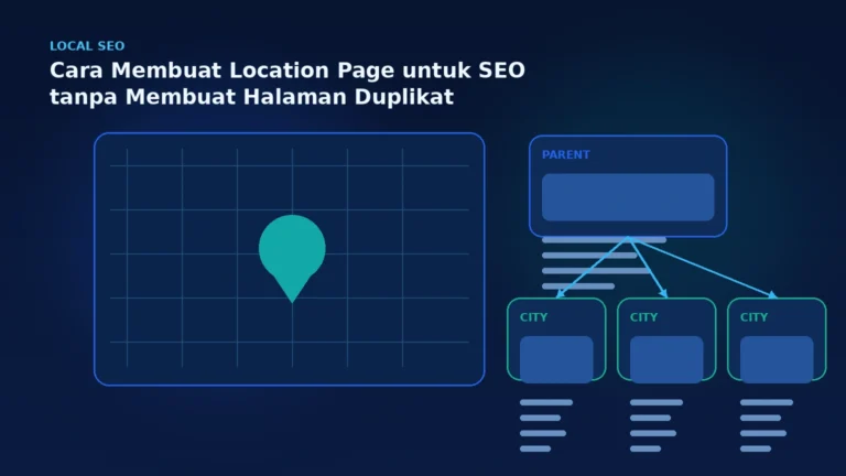 Cara Membuat Location Page untuk SEO tanpa Membuat Halaman Duplikat