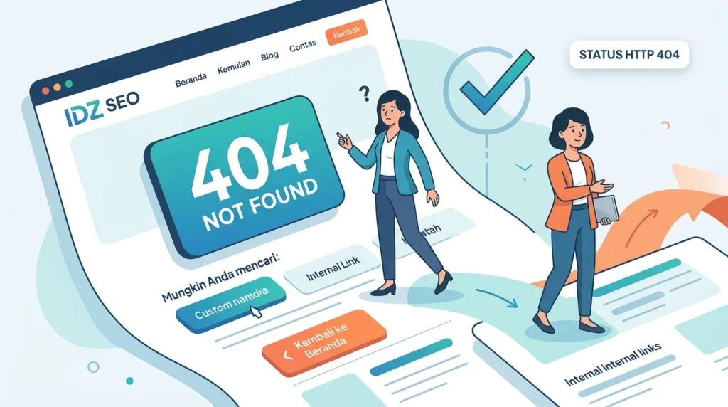 custom 404 page seo