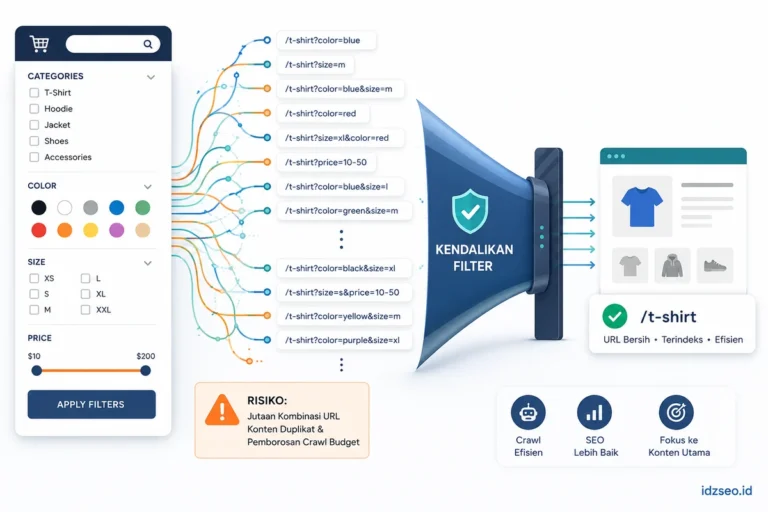Faceted Navigation SEO: Mengendalikan Filter agar Tidak Membuat Jutaan URL